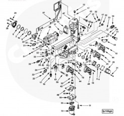 Топливный модуль CUMMINS ISX EGR б/у 4088505