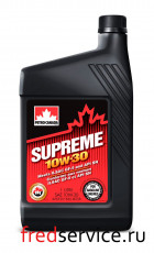 Масло моторное для бензиновых двигателей SUPREME 10W-30 (1 л)