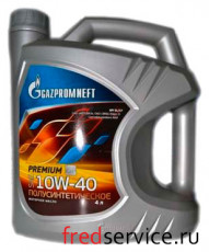 Масло моторное Premium 10w40 4л