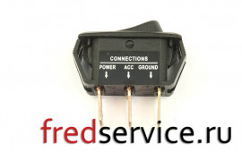 R13242 Кнопка 3-конт 12В 25А fredservice.ru