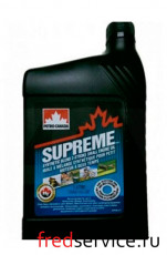 Масло моторное для 2х-тактных бензиновых двигателей  SUPREME SYNTHETIC BL 2-STRK SML (1 л)